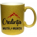Cana auriu perlat, Credinta muta si muntii